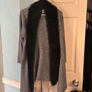 Like new..never worn, sweater coat.